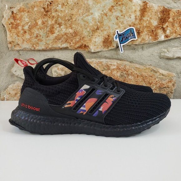 Adidas Ultraboost 4.0 DNA Trail Running Shoes Mens Size 8.5 Black Red GZ7603 New - Picture 5 of 13